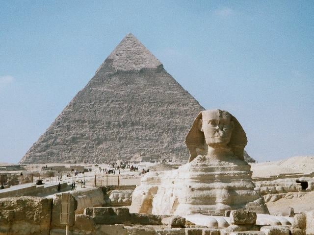 Giza Pyramids & Sphinx